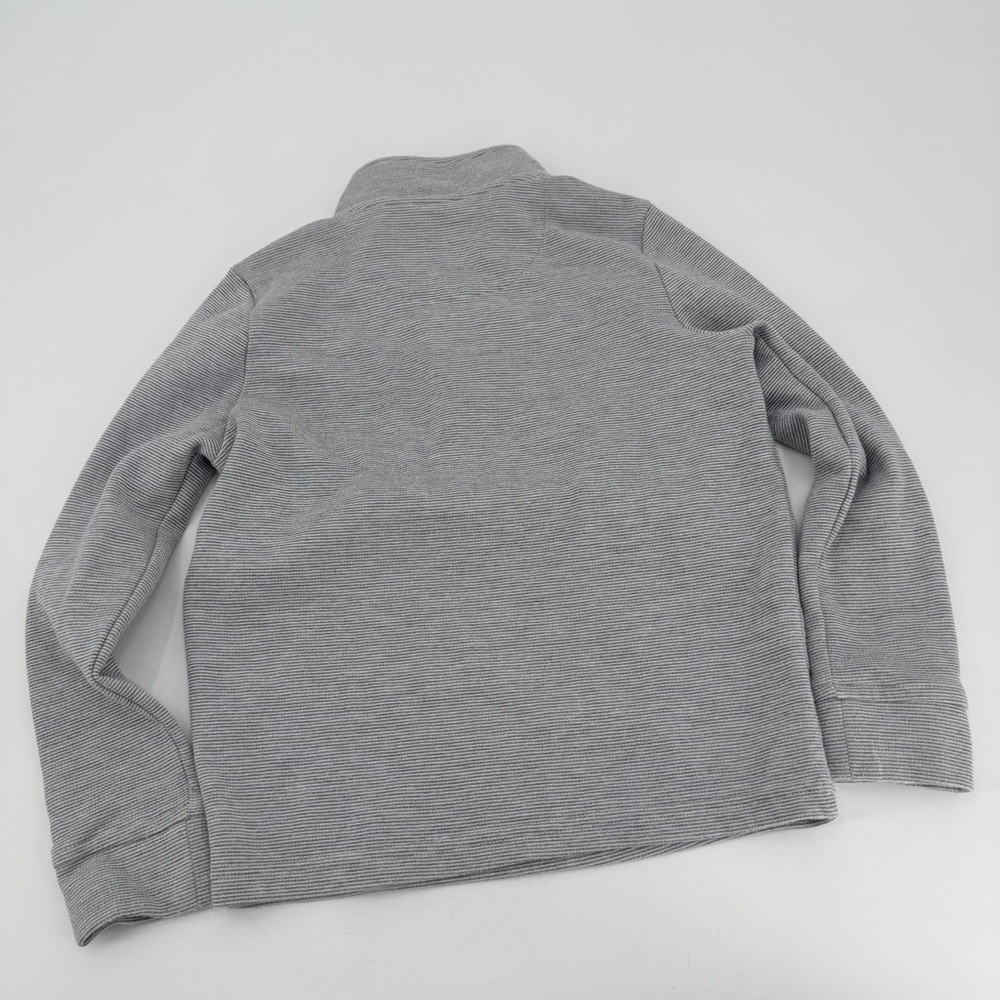 Vineyard Vines Grey Quarter Zip Pullover Boys Kids 7 - Picture 3 of 3